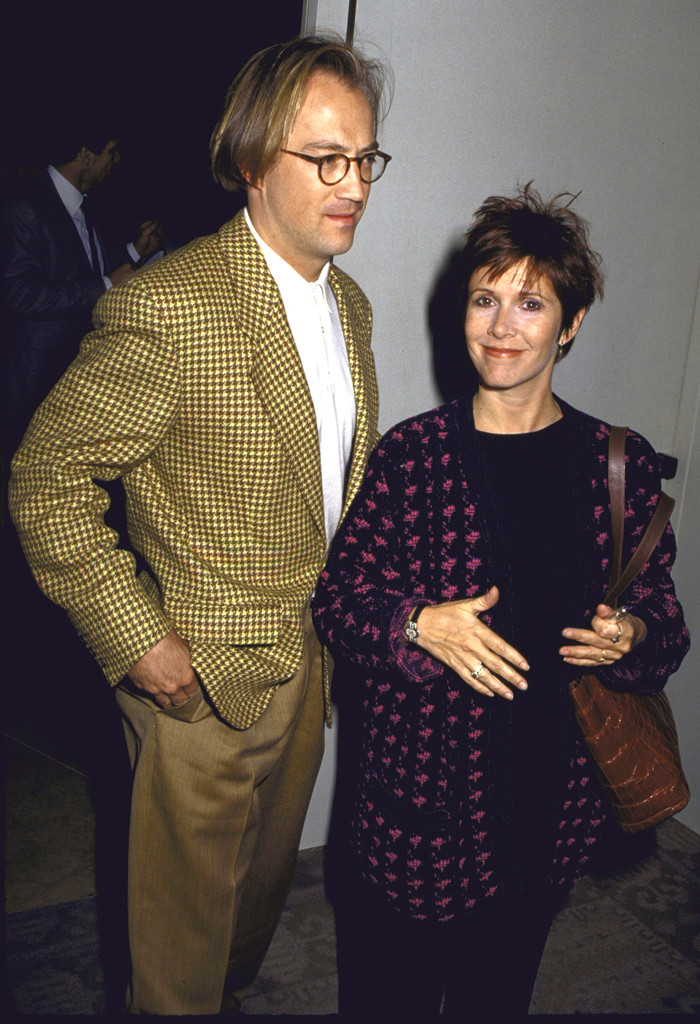 Carrie Fisher, Bryan Lourd, 1994